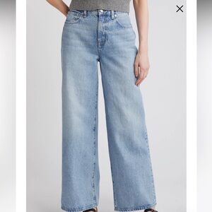 Madewell Superwide-Leg Jeans light denim 32